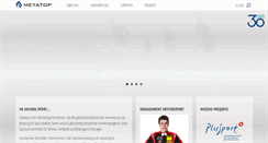 Desktop Screenshot of metatop.ch
